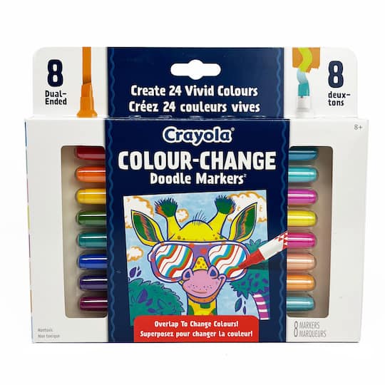 Crayola® Colour-Change Doodle Markers Michaels
